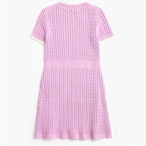 J. Crew Factory Girls' Cable-knit Sweater-dress Size 7 NWT - Picture 2 of 4